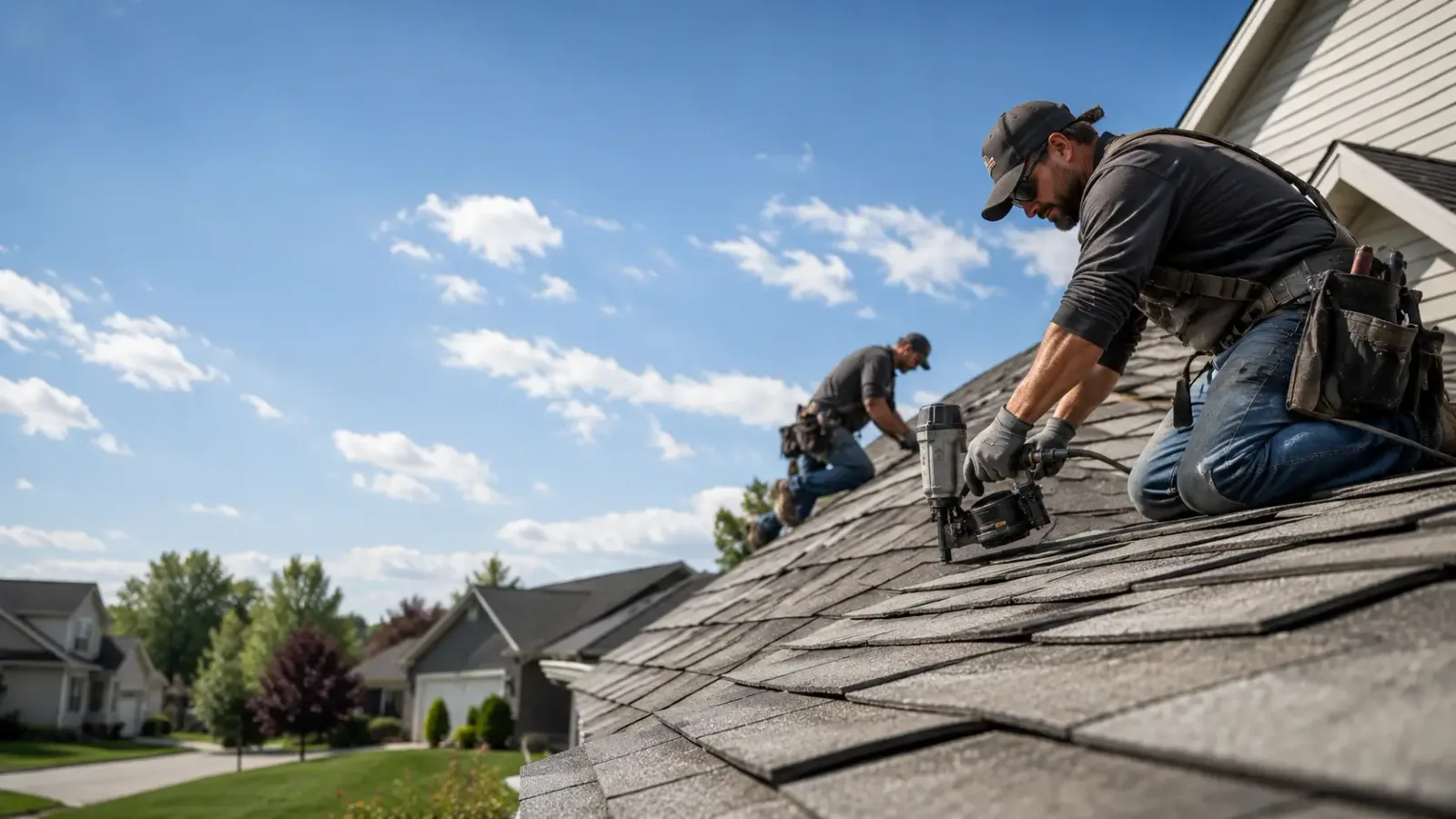 Storm Damage Roof Repair in Cherry Valley, IL near me